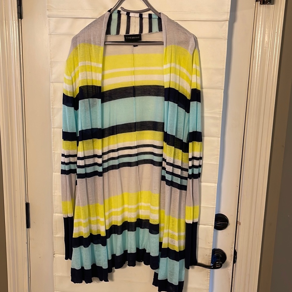 Knee length cardigan